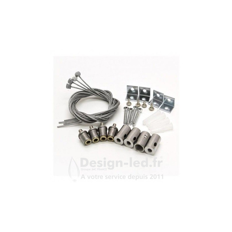https://design-led.fr/ Kit de suspension Panneau Led 300 X 300 et 600 X 600 7,90 € 7,90 €