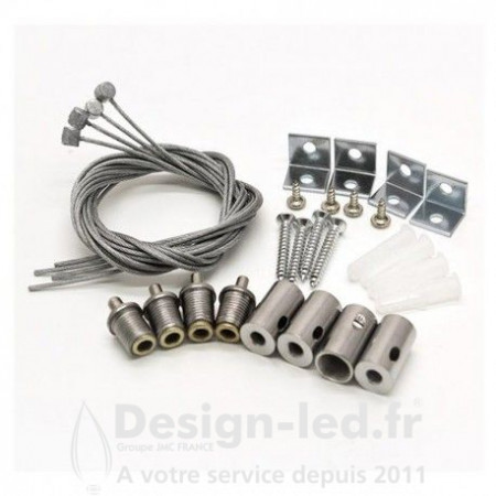 Kit de suspension dalle led 300 X 300 et 600 X 600, miidex 73995 Miidex Lighting 7,90 € Dalles LED / Panneaux LED