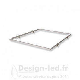 Cadre blanc encastrable placo pour Panneau Led 600 x 600