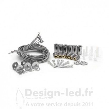 Kit de suspension pour dalle led 300 x 1200 et 600 X 1200, miidex24, 73983 Miidex Lighting 8,30 € Dalles LED 60x120cm