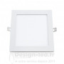 Plafonnier LED Blanc 200 x 200 18W 4000K, miidex 77652 16,80 €