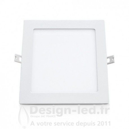 Plafonnier LED Blanc 200 x 200 18W 4000K, miidex 77652 16,80 €