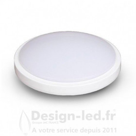 Plafonnier LED Blanc Ø280 18W 4000K, miidex 77886
