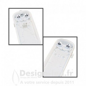 https://design-led.fr/ Boitier étanche LED MEKONG P/N du même côté sans ballast X2 T8 de 1500 mm 43,70 € 43,70 € 75931