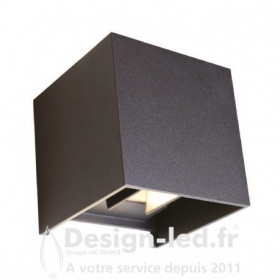 Applique Murale LED GAMAY Noir 7W 3000K IP54