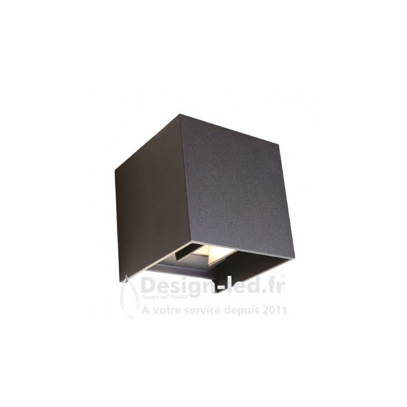 https://design-led.fr/ Applique Murale LED GAMAY Noir 7W 3000K IP54 58,20 € 58,20 €