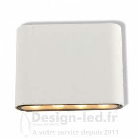 Applique Murale Rectangulaire LED 6W 4000K Blanc IP54, vision el 67787 promo