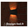 Applique Murale Rectangulaire LED 13W 3000K Gris Anthracite IP54, miidex 67788 68,20 €