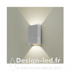 https://design-led.fr/ Applique Murale LED 2x5W 2x345LM Rectangulaire 3000K Gris IP54 59,00 € 41,30 € -30% 67799