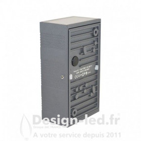 https://design-led.fr/ Applique Murale LED ALBANA RECT 2x5W Rectangulaire 3000K Gris IP54 81,80 € 81,80 € 67801
