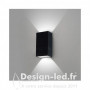 Applique Murale LED 2x5W 2x345LM Rectangulaire 4000K Gris IP54, miidex 67802-F Miidex Lighting 78,40 € Appliques led d'extér...