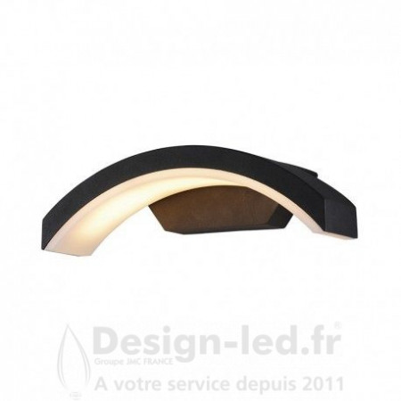 Applique Murale Curviligne LED 6W 3000K Gris Anthracite IP54, miidex 67782 85,00 € product_reduction_percent