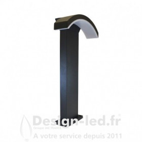 https://design-led.fr/ Potelet Rectangulaire LED CURVILIGNE 6W diffuseur 4000K gris IP54 109,20 € 76,44 € -30% 67785