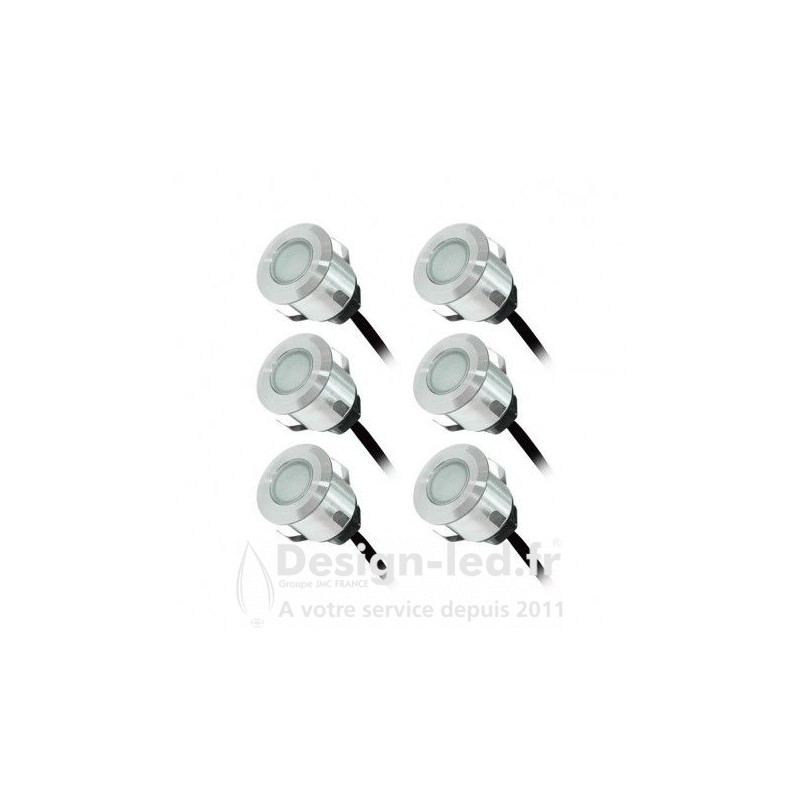 https://design-led.fr/ Kit spot terrasse 6X0.6W 12V 3000K TERRASSO avec alimentation et câbles 119,90 € 119,90 € 70750