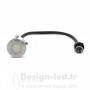 Spot LED terrasse 0,6W 3000K 12V IP67, miidex 70760 16,50 €