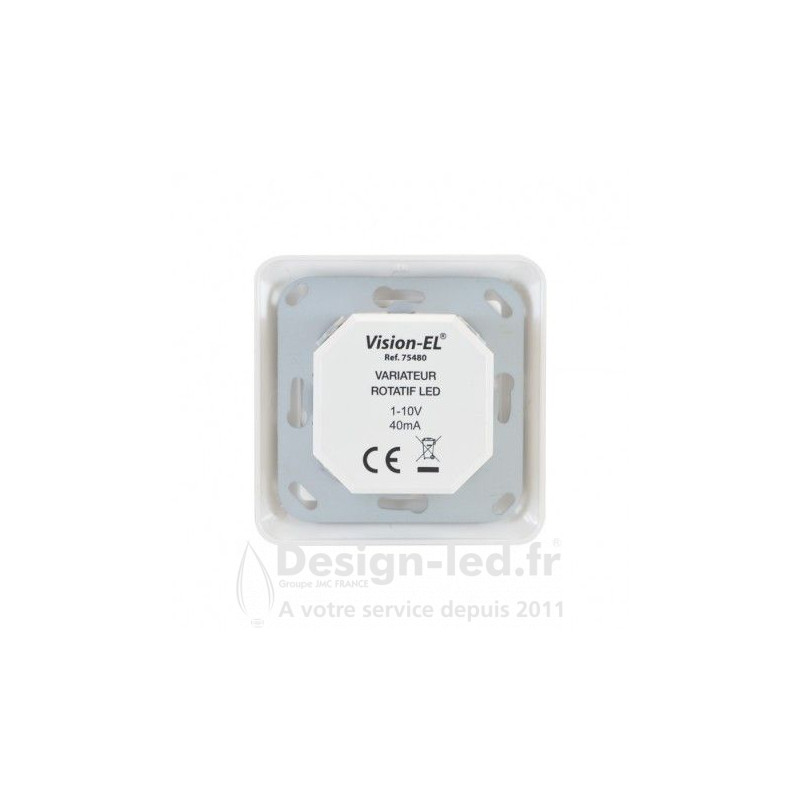 Interrupteur / Variateur 0-10V rotatif LED Miidex Lighting®