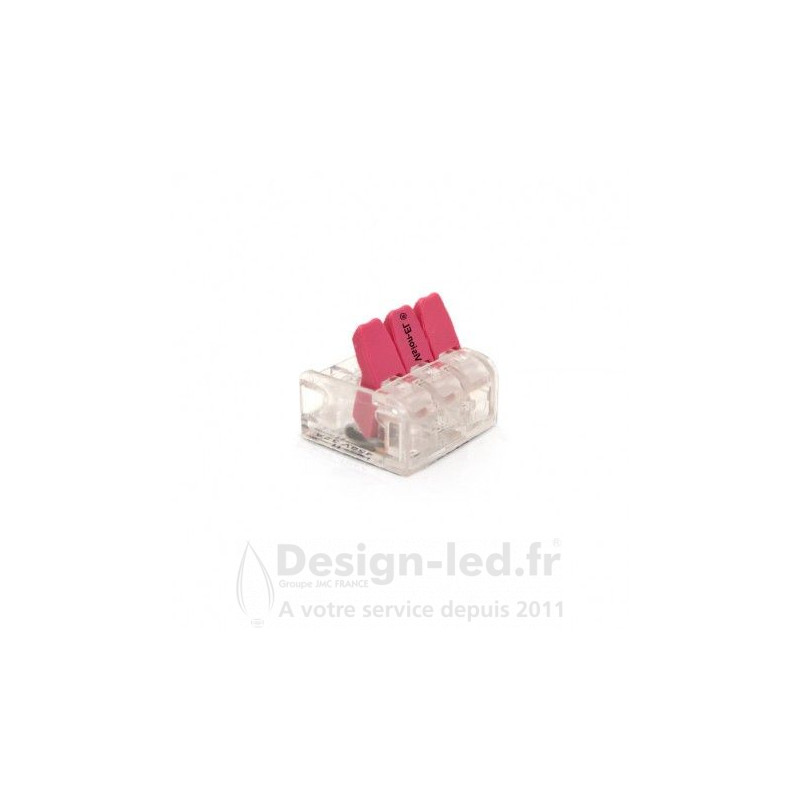 https://design-led.fr/ Connecteur automatique 3 câbles 450V 32A maxi pack x50 24,70 € 24,70 € 7201