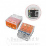 Connecteur rapides 3 fils rigides 100pcs 24A 250V max, miidex 72230 Miidex Lighting 22,40 € Connecteur rapide & étanches