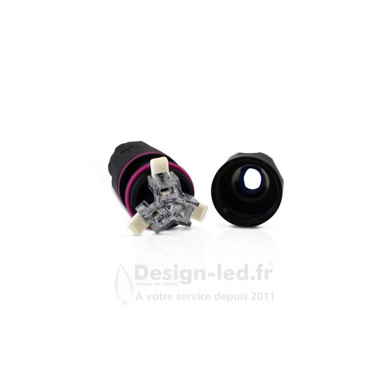 https://design-led.fr/ Connecteur étanche automatique IP68 250V 16A Noir 3 Fils ENFICHABLE M/F, miidex 7213 15,50 € 15,50 €