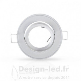 Support plafond blanc 86mm