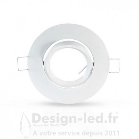 Support plafond Rond Orientable Blanc Ø92 mm, miidex 7704 5,50 €