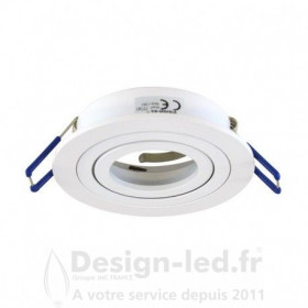 Support plafond blanc 92mm