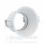 Support de spot basse luminance Rond Rotatif blanc Ø82 IP20, miidex 7726 9,80 €