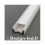 Profilé aluminium anodisé 2M pour ruban led plat XL, miidex 9884 Miidex Lighting 27,20 € Profilé ruban LED