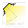 Profilé aluminium anodisé 2M pour ruban led 45, miidex 9803 29,00 €