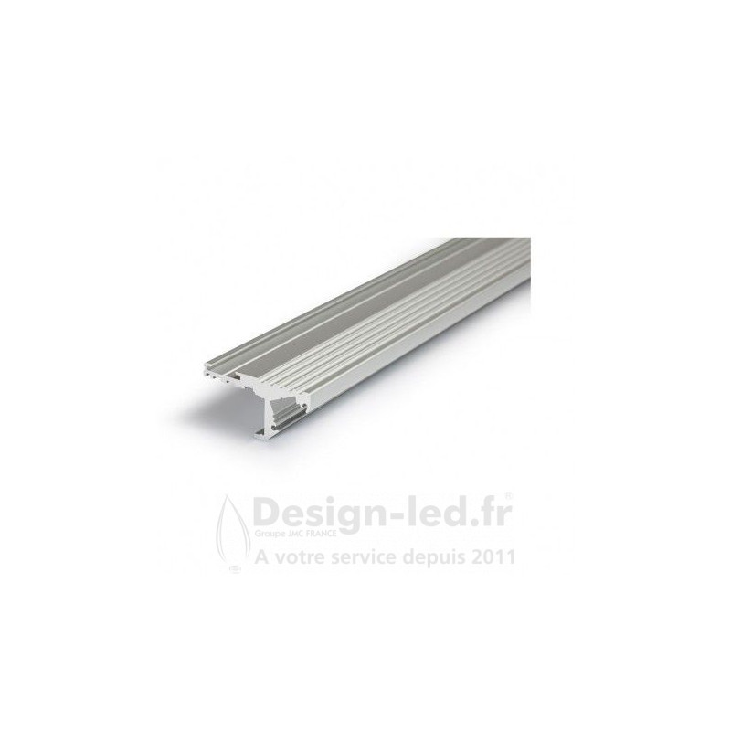 Profilé Aluminium large L40mm x h20mm pour Ruban LED 2m
