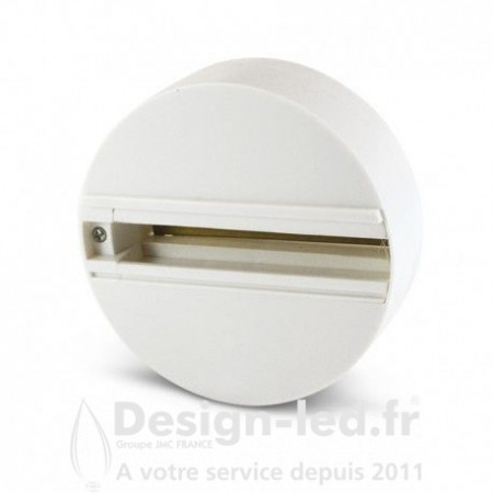 Patère blanche pour projecteur, miidex24, 82020 Miidex Lighting 10,70 € Accessoire Spot Led sur Rail