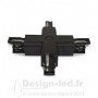 Connecteur Triphase Croix X Noir, miidex 8263 Miidex Lighting 17,00 € Accessoire Spot Led sur Rail
