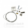 Kit de Suspension pour Rail Blanc 2 m, miidex 8252 7,50 €