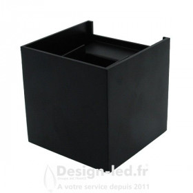 Applique led 6W LED Noir 3000K IP54