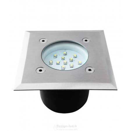 Spot carré Inox GORDO 0.7W LED SMD intégrées IP66 Blanc Froid extérieur, kanlux 22051promo Kanlux 44,30 € -50% Balises LED et...