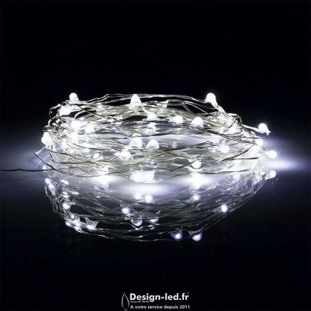 Guirlande de Fils de Fer, LED Chromée 5ml, dla C14762 promo Design-LED 9,00 € -40% Lumières décoratives