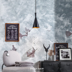 https://design-led.fr/ Lampe Suspendue Lennon noir 1xE27 49,90 € 49,90 € C2521