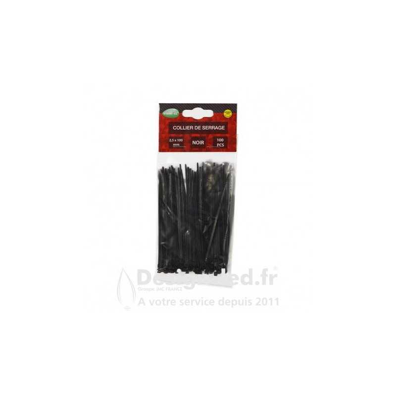 https://design-led.fr/ Collier de serrage 2.5 x 100 mm pack de 100 1,60 € 1,12 € -30% 9701