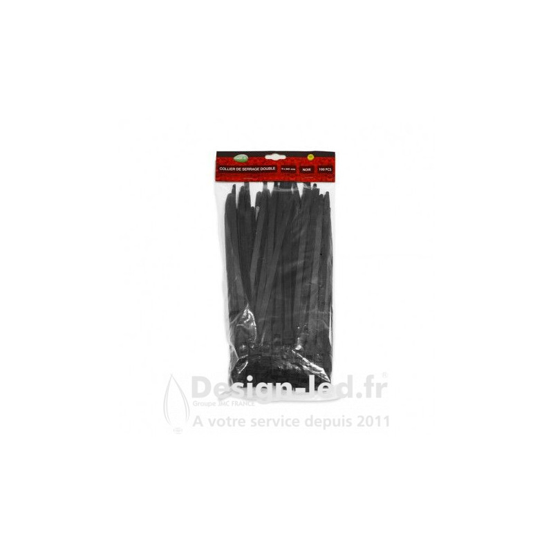 https://design-led.fr/ Collier de serrage 9 x 260 mm pack de 100 16,00 € 11,20 € -30% 9711