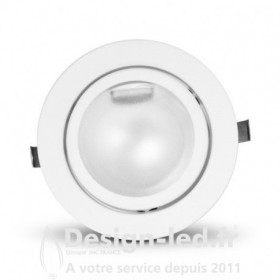Support meuble PUNCTO HOME cuisine & salle de bain rond G4 blanc Ø71 mm