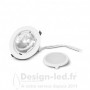 Support meuble cuisine & salle de bain rond G4 blanc Ø71 mm, miidex 7730 8,80 €