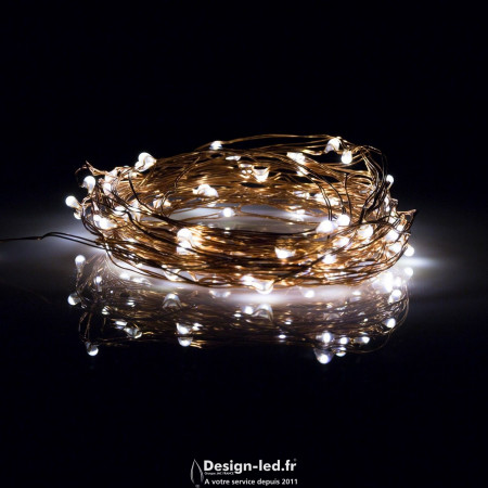 Guirlande de Fils de Fer, LED or rose 10ml, dla C14758 promo Design-LED 11,20 € -50% Lumières décoratives