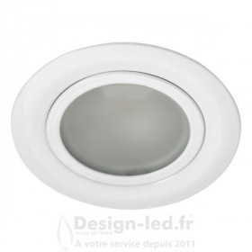 Luminaire LED pour meuble GAVI LED Ø73 mm blanc
