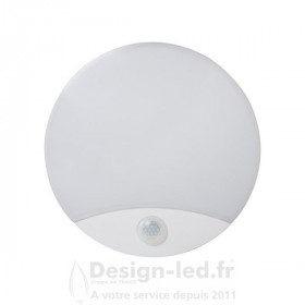 Plafonnier LED SANSO détecteur 15W 4000k blanc, kanlux 26520