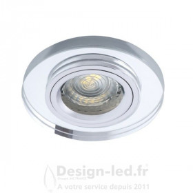 Support plafond MORTA verre Ø90 mm