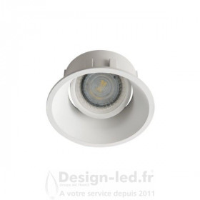 Support plafond orientable IVRI Ø92 blanc