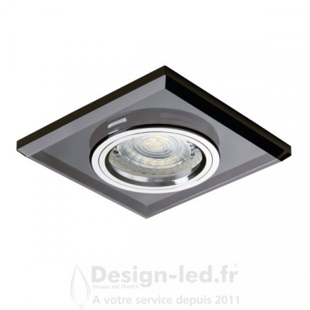 Support plafond MORTA 90x90 mm verre noir, kanlux 18510 6,80 €