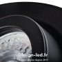 Support plafond DALLA Ø82 mm noir, kanlux 22432 7,70 €