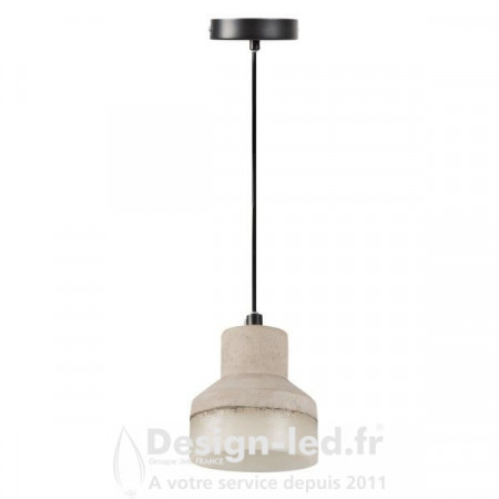 Luminaire suspendu GRAVME 1x E27 béton , kanlux 24280 promo 38,80 € -50%