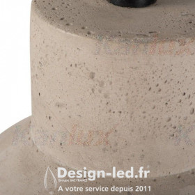 https://design-led.fr/ Luminaire suspendu GRAVME 1x E27 béton 38,80 € 27,16 € -30% 24280